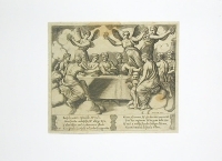 История Психеи Серия из 32 гравюр по рисункам Рафаэля Гравюра № 31 XVII век, Рим артикул 1728c.