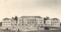 College des Armeniens Гравюра (середина XIX века), Франция артикул 1757c.