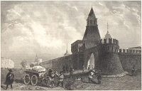 Murs de Ville Гравюра (середина ХIX века), Франция артикул 1758c.