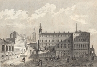 Palais des Tsars Гравюра (середина XIX века), Франция артикул 1759c.