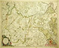 Zutphania (карта) Гравюра (середина XVII века), Амстердам артикул 1871c.
