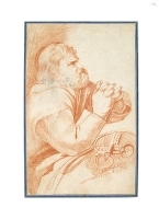 Апостол Петр Рисунок (вторая половина XVIII века), Западная Европа артикул 1899c.
